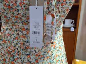 Forever New Georgina strappy midi dress in avenue daisy size 6 - 4
