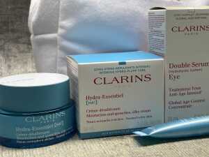 Group of Clarins Paris beauty products - 2