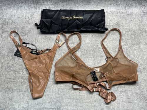 Honey Birdette Emily lingerie set size M