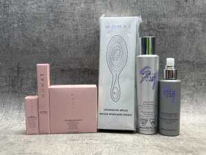 Group of Monat beauty products