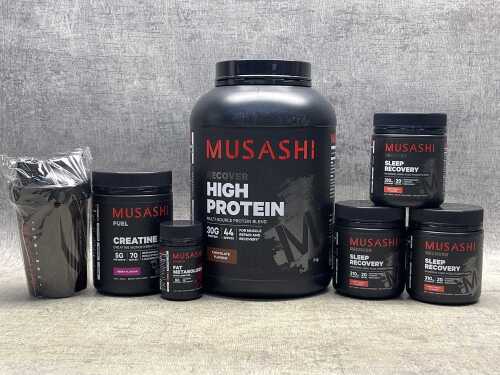 Group of Musashi products