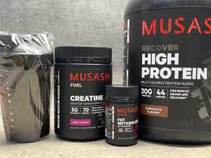 Group of Musashi products - 2