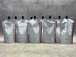 Group of Luxaroma fragrance concentrates