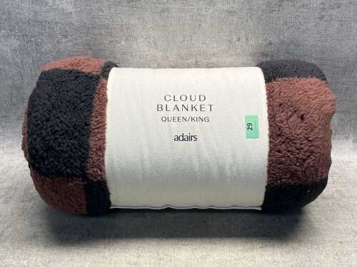 Adairs Cloud Blanket size queen/king
