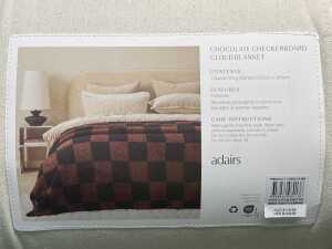 Adairs Cloud Blanket size queen/king - 2