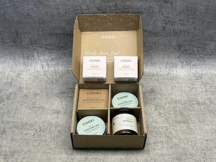 Group of Cooki hair products
