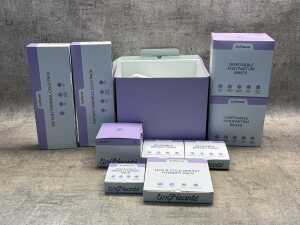 Group of Tiny Hearts baby products