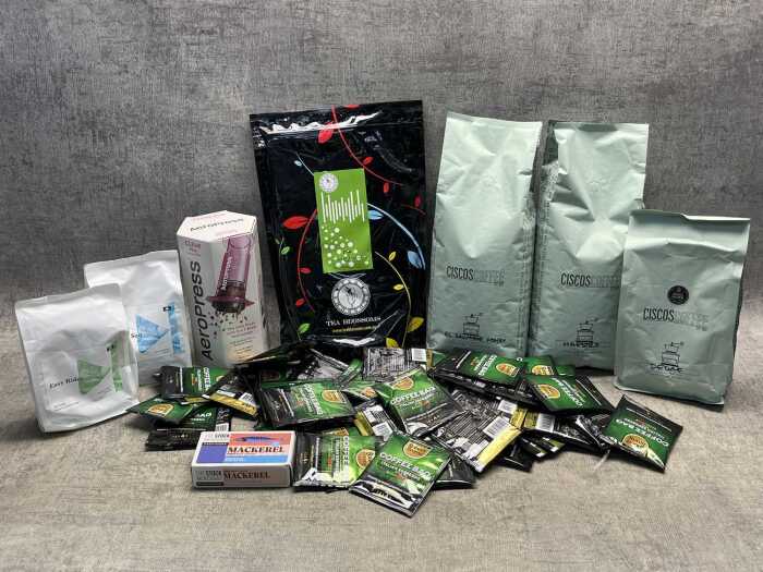 Group of tea and coffee