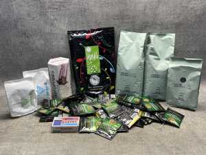 Group of tea and coffee