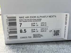 Nike Air Zoom Alphafly Next% size US 7 Men's - 5