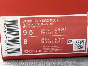 Nike Air Max Plus US 9.5 Women's - 5