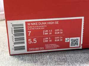 Nike Dunk High SE size US 7 Women's - 5