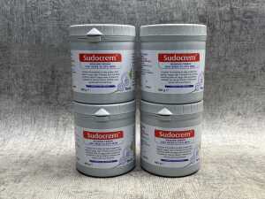 Four tubs of Sudocrem