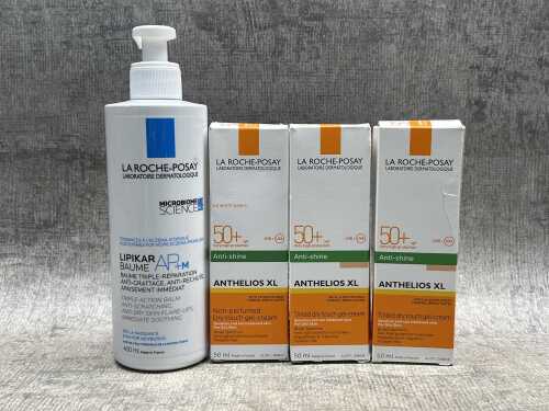 Group of La Roche-Posay products