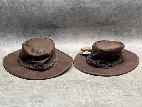 Two Barmah hats