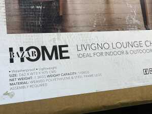 Home Bazar Livigno Lounge Chair - 3
