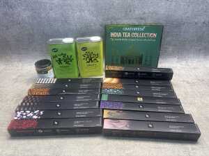 Group of tea and coffee