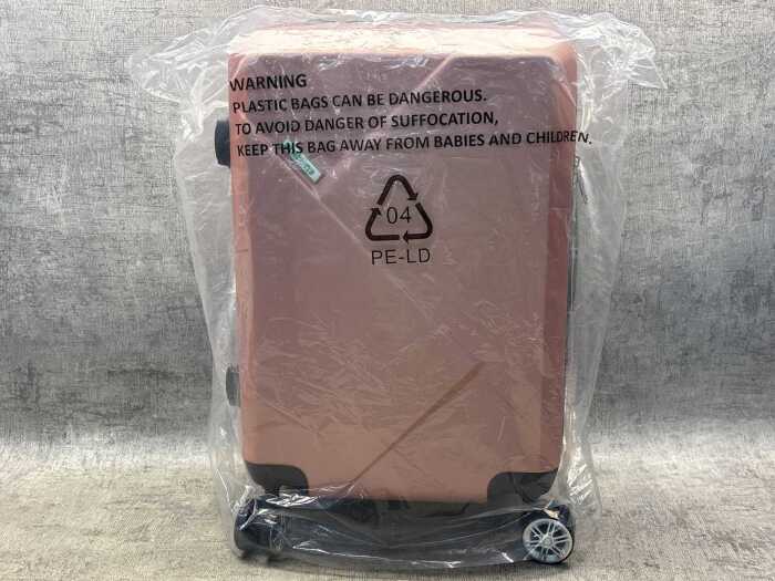 Pink suitcase