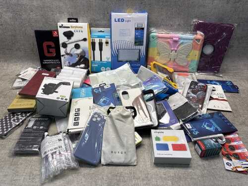 Group of tech accessories