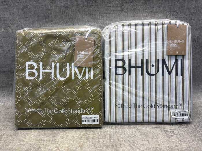 Pair of Bhumi Quilt Cover Sets