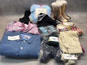 Group of girls' clothing size 6-8