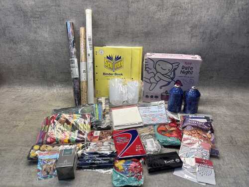 Group of arts and craft items