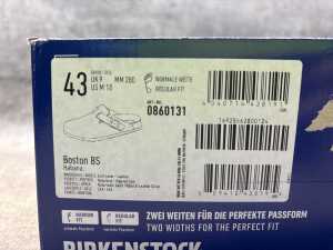 Birkenstock Boston BS size 43 - 4