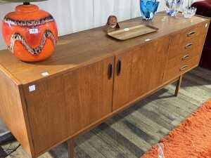 Fler 64 mid-century teak sideboard - 2