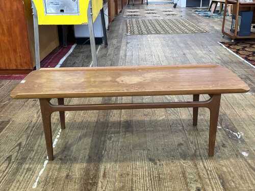 Mid-century teak coffee table