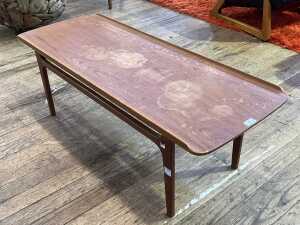 Mid-century teak coffee table - 2