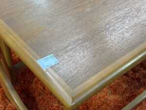 Kalmar mid-century teak nesting tables - 3
