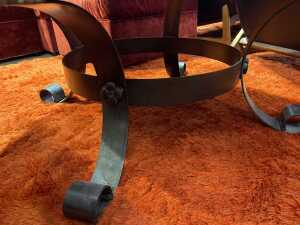 Brutalist style coffee table, 1970s - 3