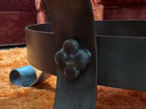 Brutalist style coffee table, 1970s - 6