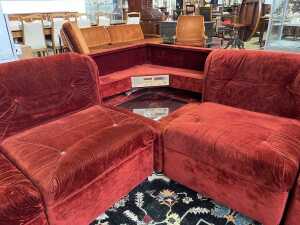Mid-century modular lounge suite - 2