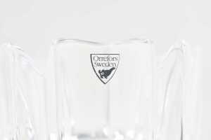 Two Orrefors crystal bowls - 5