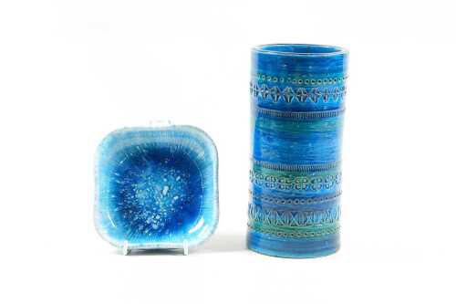 Bitossi and Fantoni mid-century ceramic pieces
