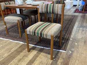 Mid-century teak seven piece dining suite - 3