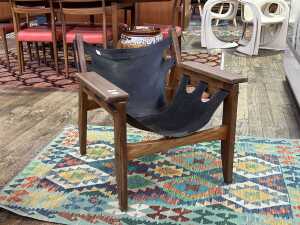 Sergio Rodrigues, Kilin mid-century Brazilian lounge armchair