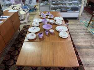 Scope Furniture mid-century teak extension dining table - 2