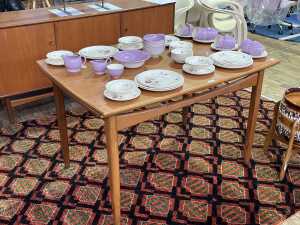 Scope Furniture mid-century teak extension dining table - 3
