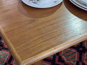 Scope Furniture mid-century teak extension dining table - 5
