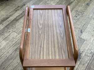 Mid-century two tier drinks trolley - 2