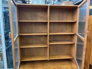 Parker Nordic mid-century teak bookcase - 2