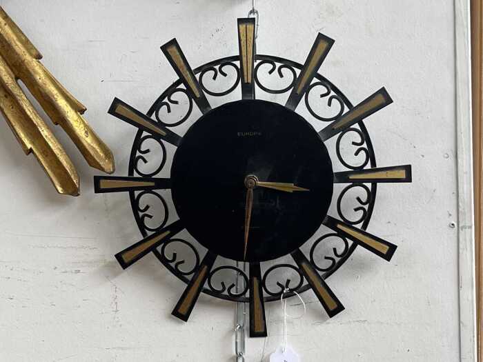 Europa Elomatic wall clock, 1970s