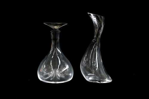 Two Georg Jensen carafes
