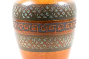 Mid-century West German pottery vase - 4