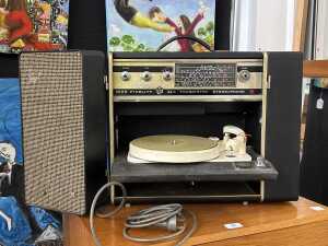Pye Black Box stereophone portable radiogram, 1960s