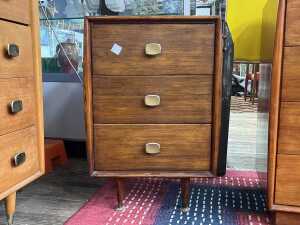 Alrob mid-century blackwood bedside