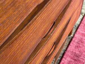 Mid-century teak chest of four drawers - 5