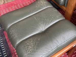 Two Tessa armchairs and one footstool - 6